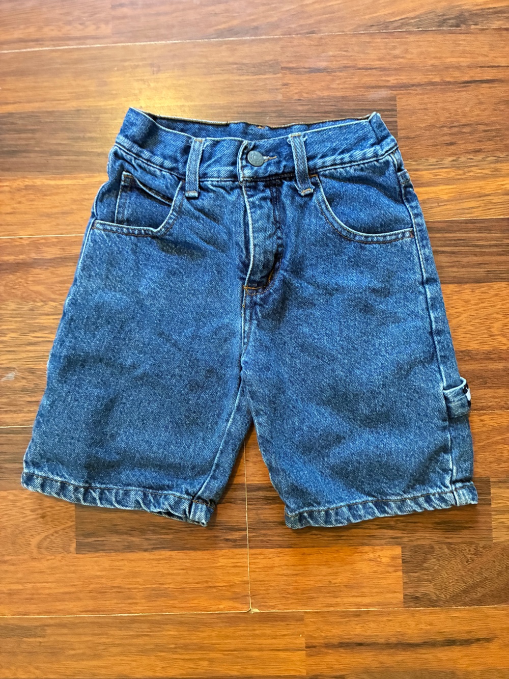 Tommy Hilfiger Dark Blue Denim Kids Shorts